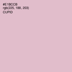 #E1BCCB - Cupid Color Image