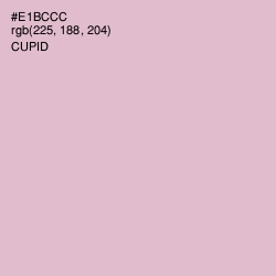 #E1BCCC - Cupid Color Image