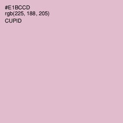 #E1BCCD - Cupid Color Image