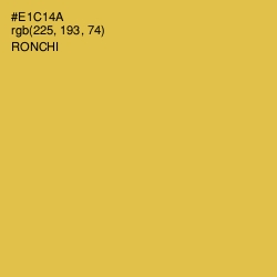 #E1C14A - Ronchi Color Image