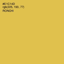 #E1C14D - Ronchi Color Image
