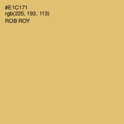 #E1C171 - Rob Roy Color Image