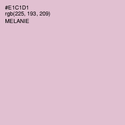 #E1C1D1 - Melanie Color Image