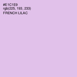 #E1C1E9 - French Lilac Color Image