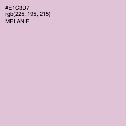 #E1C3D7 - Melanie Color Image