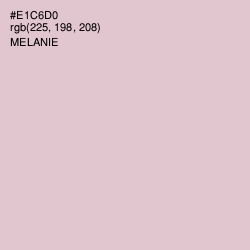 #E1C6D0 - Melanie Color Image