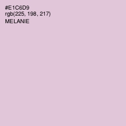 #E1C6D9 - Melanie Color Image