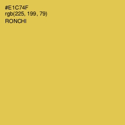 #E1C74F - Ronchi Color Image