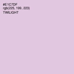 #E1C7DF - Twilight Color Image