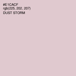 #E1CACF - Dust Storm Color Image