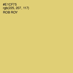 #E1CF75 - Rob Roy Color Image