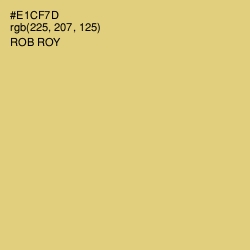 #E1CF7D - Rob Roy Color Image