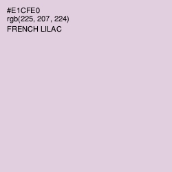 #E1CFE0 - French Lilac Color Image