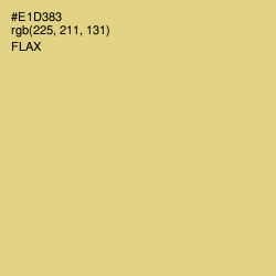 #E1D383 - Flax Color Image