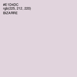#E1D4DC - Bizarre Color Image
