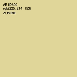 #E1D699 - Zombie Color Image