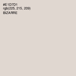 #E1D7D1 - Bizarre Color Image