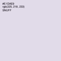 #E1DAE9 - Snuff Color Image