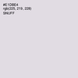 #E1DBE4 - Snuff Color Image