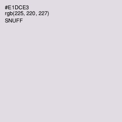 #E1DCE3 - Snuff Color Image