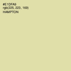 #E1DFA9 - Hampton Color Image