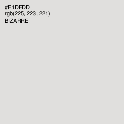 #E1DFDD - Bizarre Color Image