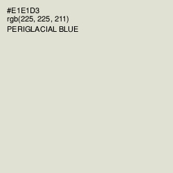 #E1E1D3 - Periglacial Blue Color Image