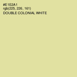 #E1E2A1 - Double Colonial White Color Image