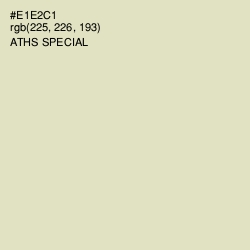 #E1E2C1 - Aths Special Color Image