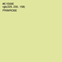 #E1E69E - Primrose Color Image