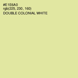 #E1E6A0 - Double Colonial White Color Image