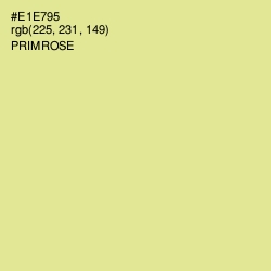 #E1E795 - Primrose Color Image