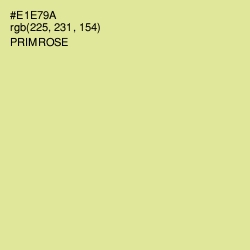 #E1E79A - Primrose Color Image