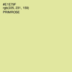 #E1E79F - Primrose Color Image