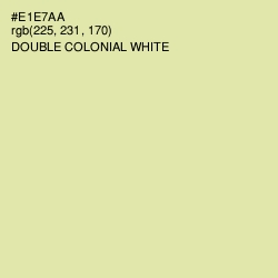 #E1E7AA - Double Colonial White Color Image