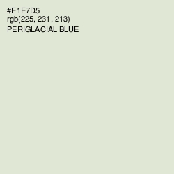 #E1E7D5 - Periglacial Blue Color Image