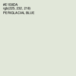 #E1E8DA - Periglacial Blue Color Image