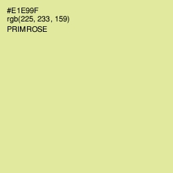 #E1E99F - Primrose Color Image