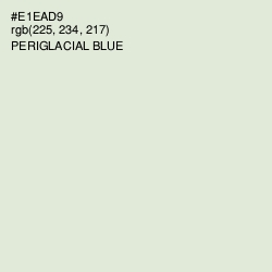 #E1EAD9 - Periglacial Blue Color Image