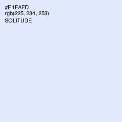 #E1EAFD - Solitude Color Image