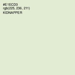 #E1ECD3 - Kidnapper Color Image