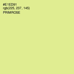 #E1ED91 - Primrose Color Image