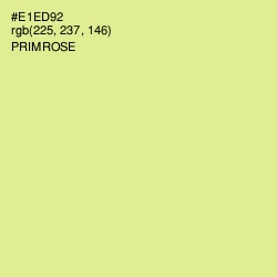 #E1ED92 - Primrose Color Image