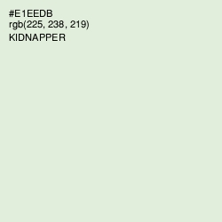 #E1EEDB - Kidnapper Color Image