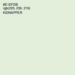 #E1EFDB - Kidnapper Color Image