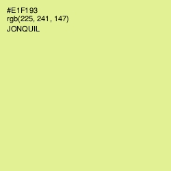 #E1F193 - Jonquil Color Image