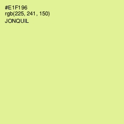 #E1F196 - Jonquil Color Image