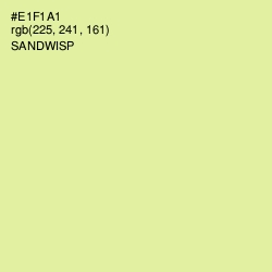 #E1F1A1 - Sandwisp Color Image