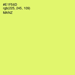 #E1F56D - Manz Color Image