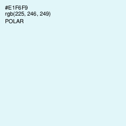 #E1F6F9 - Polar Color Image